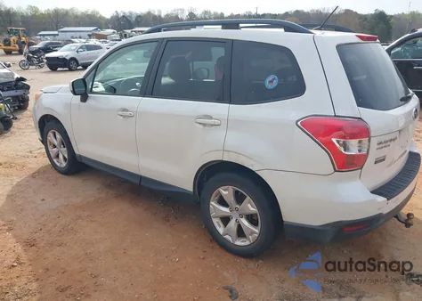 2015 Subaru Forester 2.5I Premium из США, поврежденный, VIN JF2SJADC6FH463112